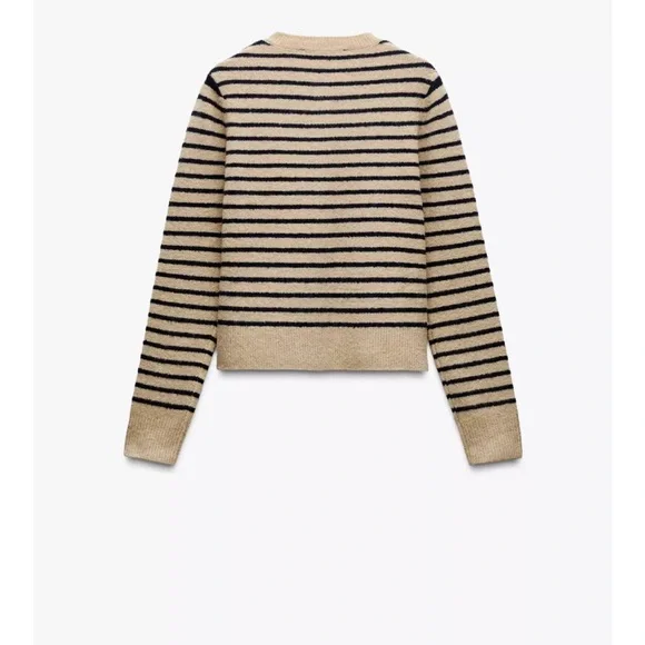 ZARA Striped Cardigan - Picture 3 of 4